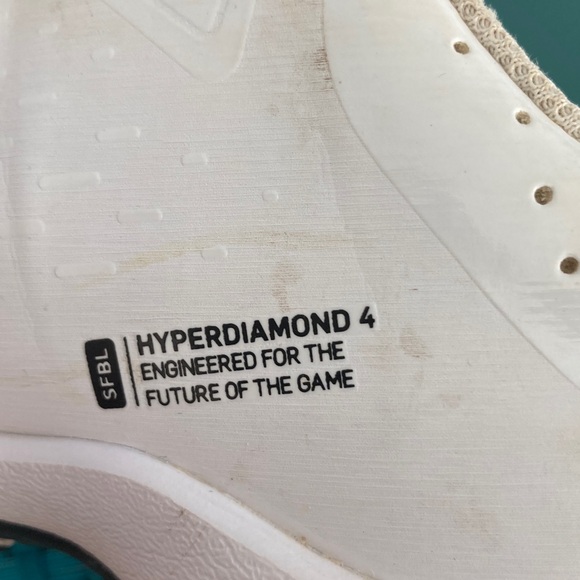 Nike Kids Softball Cleat Shoes Girls Size 13C - Picture 15 of 16